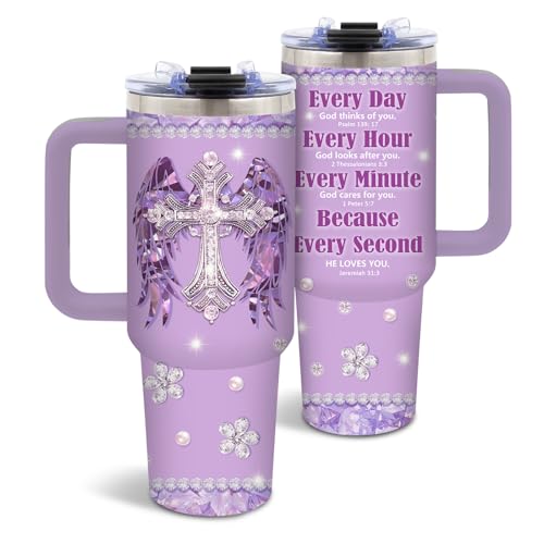 DUUV Christian Gifts, Christian Tumbler for Women, Religious Gifts for