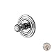 Newport Brass 3-874TR Single Handle Round Thermostatic Valve Trim with Metal Kno, Satin Nickel