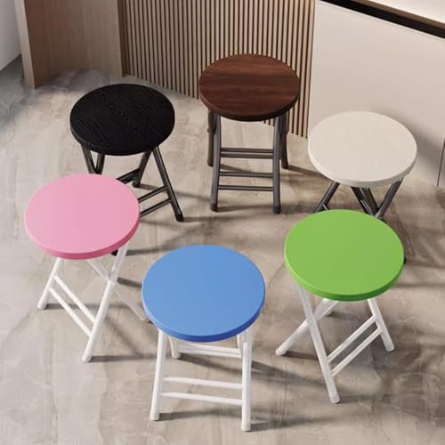 Taburete plegable redondo portátil silla