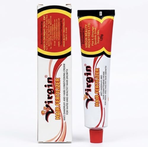 Hair Fertilizer Cream 125g Hair Growth & Scalp Treatment for Dry Damaged Hair Anti Dandruff Nourishing Formula for Men & Women