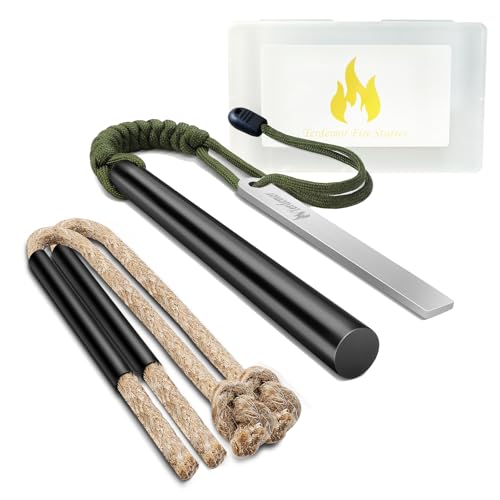 Ferro Rod Fire Starter Kit for Outdoor Survival