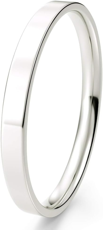 2mm Tungsten Wedding Band Ring for Women & Men - Comfort Fit, Rose Gold/Silver/Black / 10K Gold Plated - Thin & Slim Promise Ring, Engagement Ring, Size 4 to 12 - Image 4