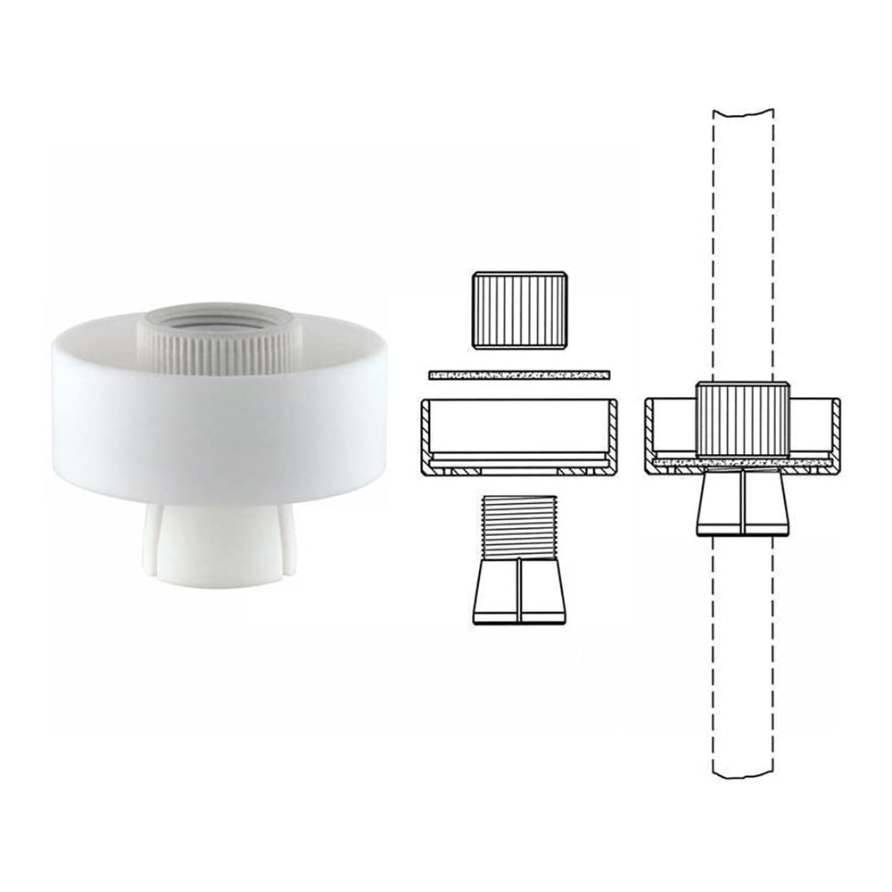 Chemglass CG-2070-01 Series CG-2070 Macro Stirrer Bearing, 10 mm Shaft, 24/40 Inner Joint, Glass