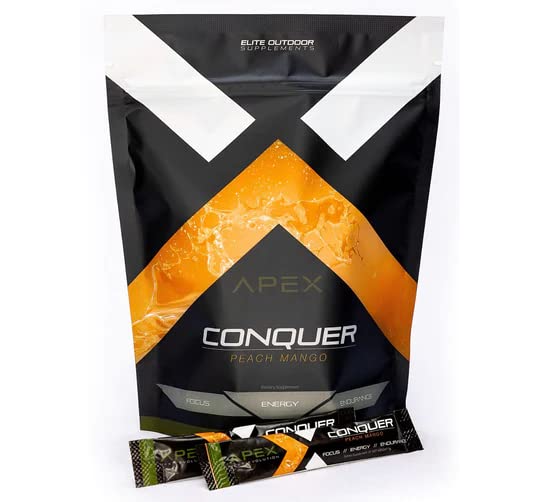 APEX Next EvolutionElite Outdoor Supplement - Conquer (Peach Mango, 30 Sticks)