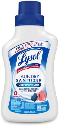 Lysol Laundry Sanitizer Additive, Crisp Linen, 41oz
