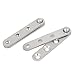 uxcell 60mm x 11mm x 9mm Stainless Steel 360 Degree Rotating Door Pivot Hinge 8pcs