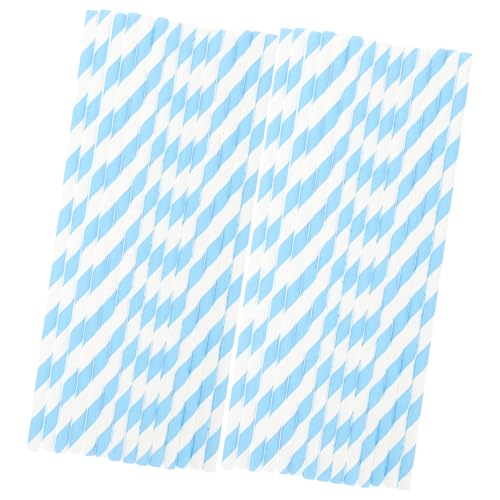 COLLBATH 100 pitillos de papel para fiesta miniatura 1