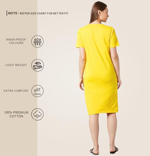 Image of SLEEPY NUTS Women's Pencil Knee Length Dress