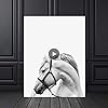 Danjiao Nieuw minimalistisch paard wit schilderij op canvas dieren poster afbeeldingen decoratieve prints Wall Art Foto…