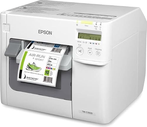 Epson Tm-C3500 Colour Label Printer D Interface Usb Lan Ni #TOP23