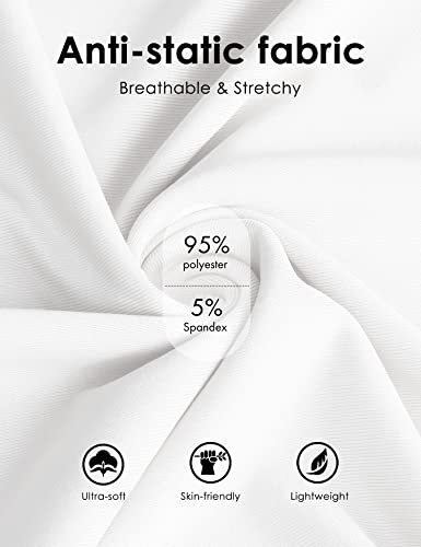 Moscoal Womens Full Slip Tank Top Dress Slip Sleeveless Underdress Wide Straps White X-Large #TOP1