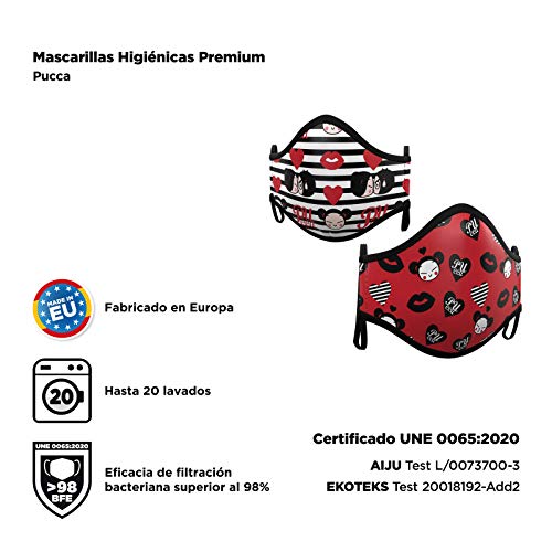 My Other Me Pucca Maschera igienica Premium (6 a 9...
