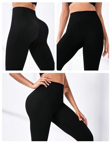 Women Yoga Pants High Waist Seamless Leggings Stretchy Workout Tights Butt Lifting Sports Gym Fitness Running Daily Wear2