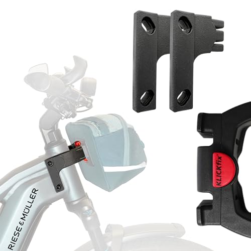 Adapter für Riese & Müller E-Bikes - Klickfix Lenker Adapter E einfach am Fahrrad montieren Zubehör