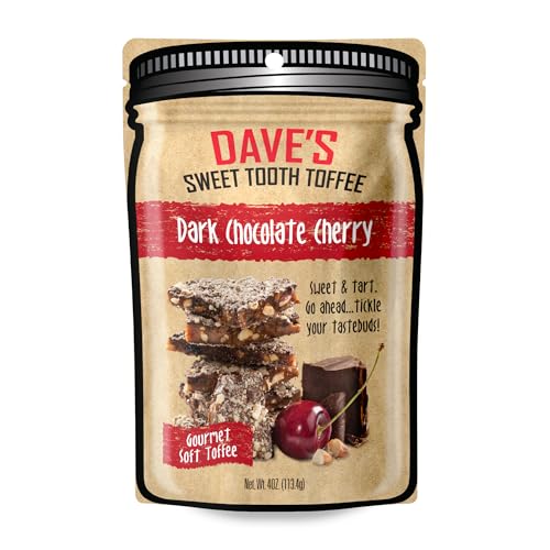 DAVES SWEET TOOTH Dark Chocolate Cherry Snack Pouch, 4 OZ