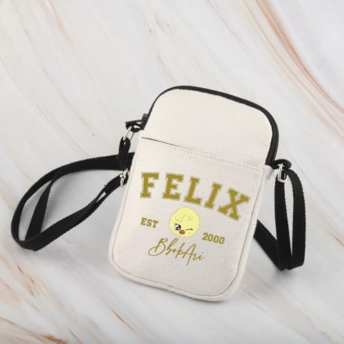 WCGXKO Korean Pop Gift Korean Group Merch Boys Group Est 1999 Dwaekki Crossbody Bag for Pop Music Lover3