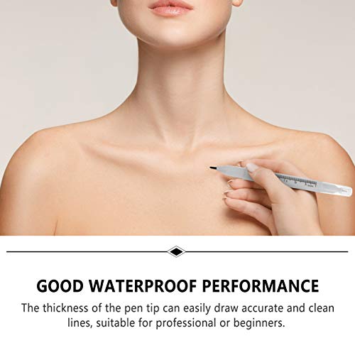 Beaupretty 10Pcs Temporárias Tatuagem Caneta de Marcação Dupla Cabeça Tatuagem Caneta Tatuagem Perfu