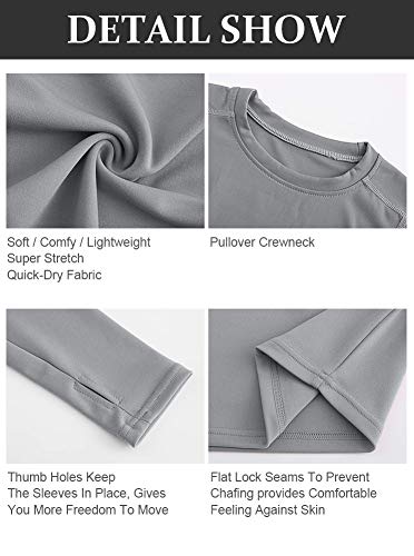 IHOT Pacote com 2 camisetas femininas atléticas para ioga, gola redonda, blusas cropped de manga com