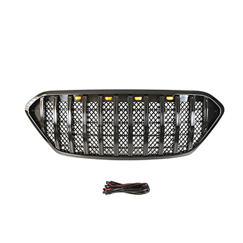 Grille de calandre avant noire avec feux pour réparer radiateur Hyundai ix35
