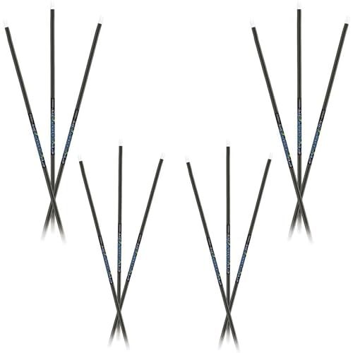 Carbon Express Predator Archery Arrow Shafts .600 Spine - 12 Pack Shafts Black