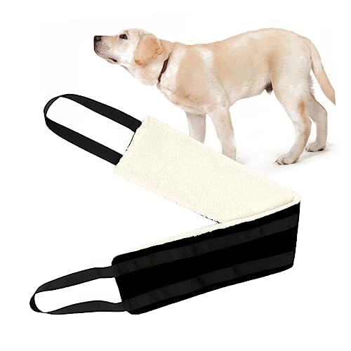 Angoily Elderly Dog Support Sling for Disabled Harness for Injured Dogs Mobility Aid for Stairs and Car Assistance Black