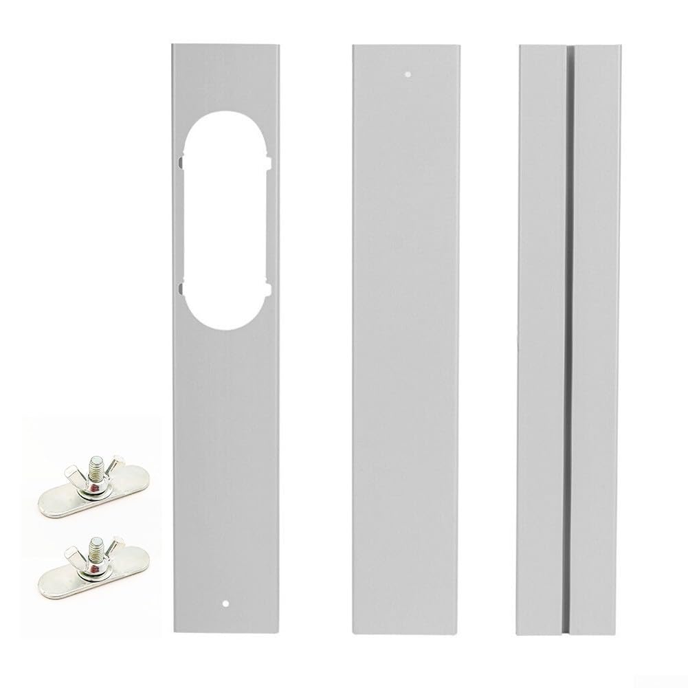 Matériau pour plaque coulissante de fenêtre pour climatiseur, installation facile (3 pièces)