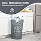 WELLENBORG® Faltbarer Pfandflaschen Sammelbehälter faltbar grau groß -Wasserdicht Flaschensammler groß Korb- Altglas Leergut Pfandflaschen Aufbewahrung