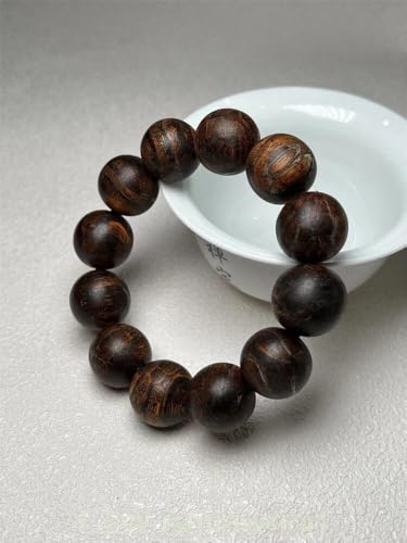 Bois d'agar Sauvage Authentique : bracelet mala d'exception 20mm