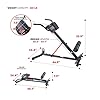 Sunny Health & Fitness Hyperextension Roman Chair with Dip Station - SF-BH620062 , Black #4