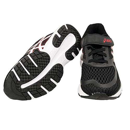 Tênis Asics Masculino Pulse 10 A PS Infantil Preto/Verm/Branco (27)
