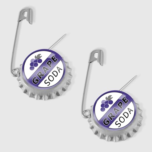 Unique Soda Drink Bottle Cap White Pin Fall Out Bottle Cap Pin Unique Bottle Caps Pop Bottle Caps Stream Soft Soda Drink Bottle Cap Pins Vintage Soda Bottle Cap Badge3