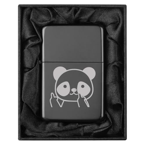 Encendedor en Estuche de Regalo Negro con Seda