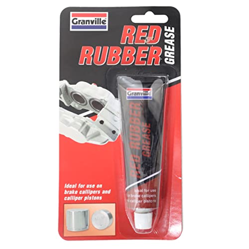 Granville 0847 Grasa de goma roja - Tubo de 70 g