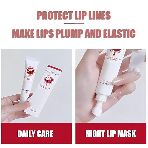 Cappuvini Jinshane Lip Serum by Vitamin Extract, Lip Lightening for Dark Lips, Lip Balm Dark Lip Treatment for for Smokers and Non-smokers, Lip Brightener for Dark Lips Fade Cream, 2Paack