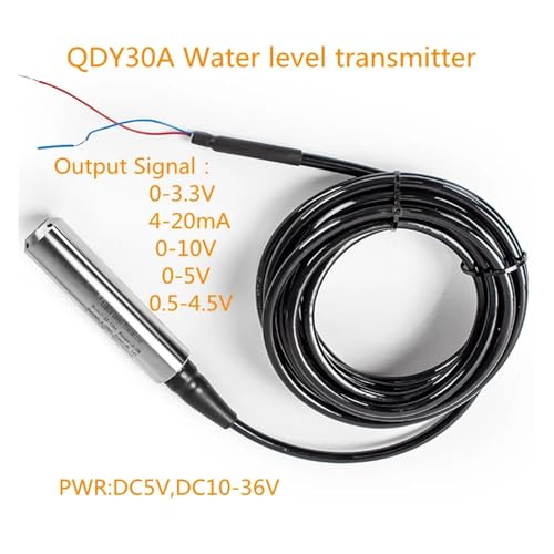 Capteur de niveau d'eau submersible 10m avec sortie 0-10V pour citerne
