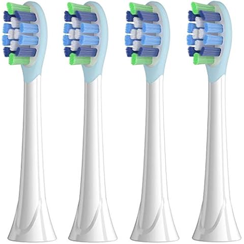 Replacement Toothbrush Heads Compatible with Philips Sonicare Replacement Heads, for Philips Sonicare Electric Toothbrush Replacement Brush Heads and More Snap-on Handles 4PACK Cover