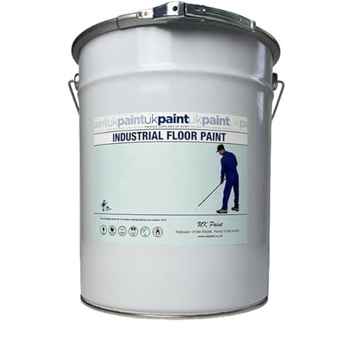 20 Litres - Light Grey Industrial Duty Floor Paint - Heavy Duty