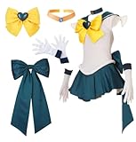 GDXMCCOS Anime Uranus Cosplay Costumes Halloween womens Super S combat suit (Small)