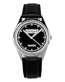 Wasserdichtigkeit : 3 ATM KIESENBERG Armbanduhr Hanomag Henschel Trucker LKW Oldtimer Fahrer Geschenk Artikel Idee Fan Damen Herren Unisex Analog Quartz Lederarmband Uhr 36mm Durchmesser B-1229