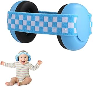 Swetup Baby Ear Defender, Baby Hearing Protection Earmuffs, Infant Ear Defender Hearing Protection, Noise and Sound Cancelling, Headband Adjustable Headaphones for 2-24 Months Toddlers Baby Children