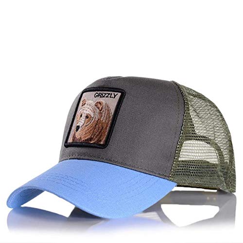 Preisvergleich Produktbild anyuq66qq Skimütze Bestickte Baseballmützen Herren Damen Universal Verstellbare Outdoor Shade Dad Truck Driver Mesh Hüte, 22