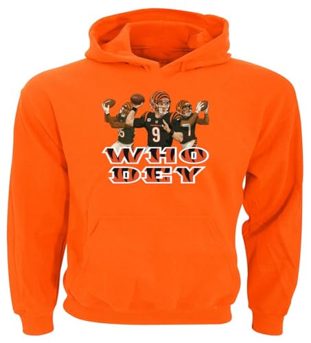 Burrow Chase Higgins Dey Hooded Sweatshirt Hoodie