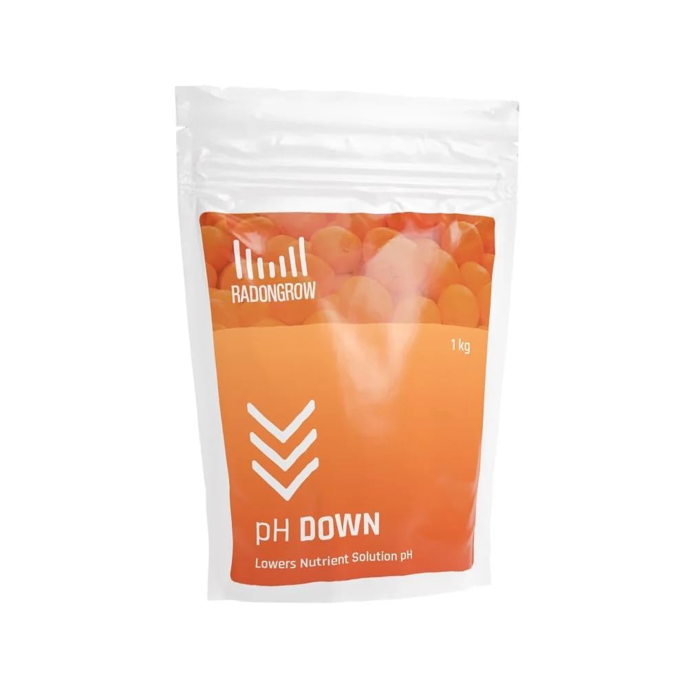 Radongrow pH Down 1 KG Powder | Lowers Nutrient Solution pH | For Hydroponics, NFT, DWC, Aeroponics, Coco Peat | Made in India-image-27