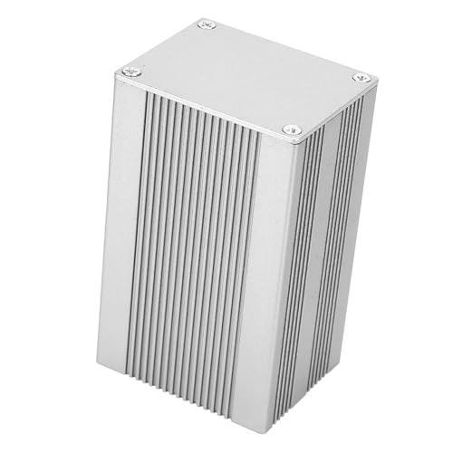 Aluminum Project Box For Electronics, Aluminum Box/Cover 40 * 50 * 80mm Split Type Design Printed Circuit Board Instrument Cooling Box, with Screws, For Electronic Projects