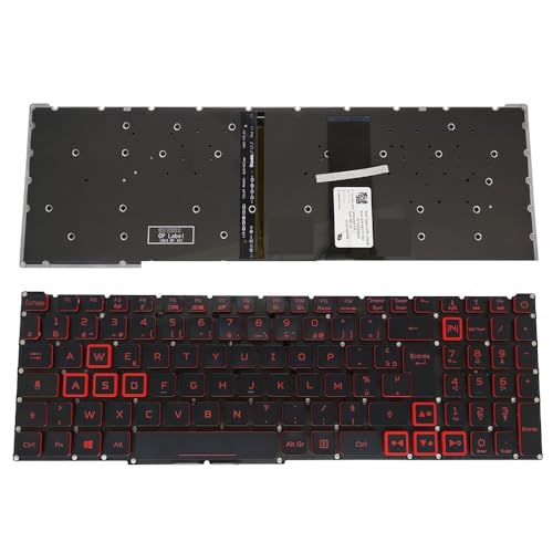 Remplacer clavier Acer Nitro 5 AN515-54 défectueux touches FR