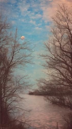 Point de croix cristal painting decoration chambre motif arbre 5D
