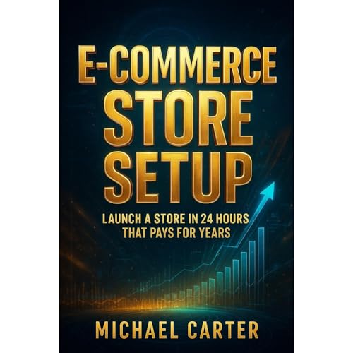 E-commerce Store Setup Audiolibro Por Michael Carter arte de portada