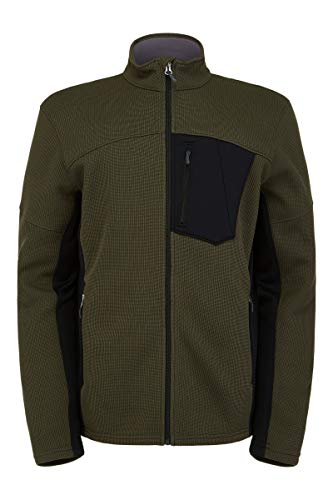 Image of Spyder Men's Bandit Hybrid Full Zip Mid Layer Jacket