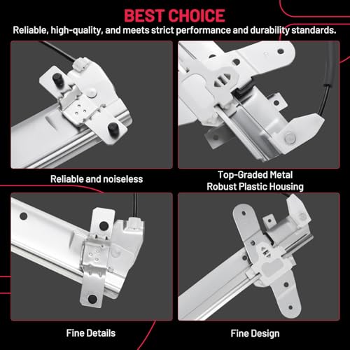 Image of BDFHYK 740-665 Power Window Regulator Without Motor Front Right, Compatible with 1992-2011 Ford Crown Victoria, Compatible with Mercury Grand Marquis, Compatible with 2003-2004 Mercury Marauder