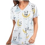★ Casaca para mujer, cuidado económico, tallas grandes, ropa de trabajo, casaca rosa, casaca para mujer, chaqueta de cuidado para mujer, color blanco, casaca amarilla y gris, manga corta y blanca. 